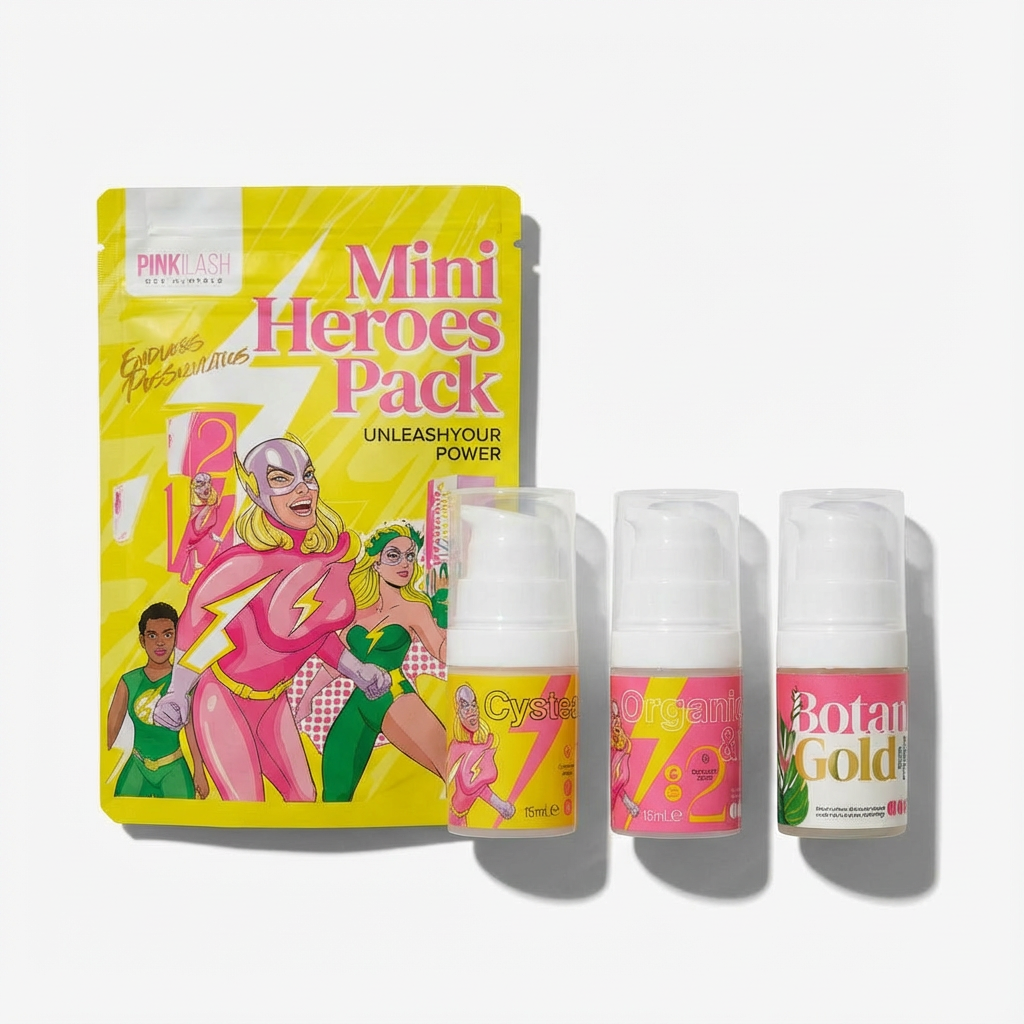 Pink Flash – Mini Heroes Pack (Cystemine) SET 5 ml