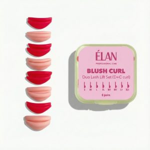 Élan - BLUSH Set Shields C+D Curl